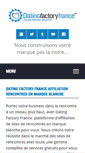 Mobile Screenshot of datingfactoryfrance.com